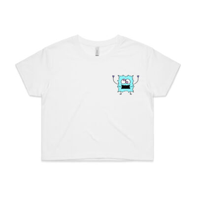 Corona Safe Glitchy Binky Cropped-Tee Thumbnail